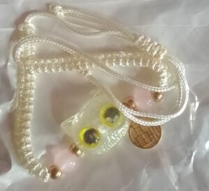 白色貓貓手繩2